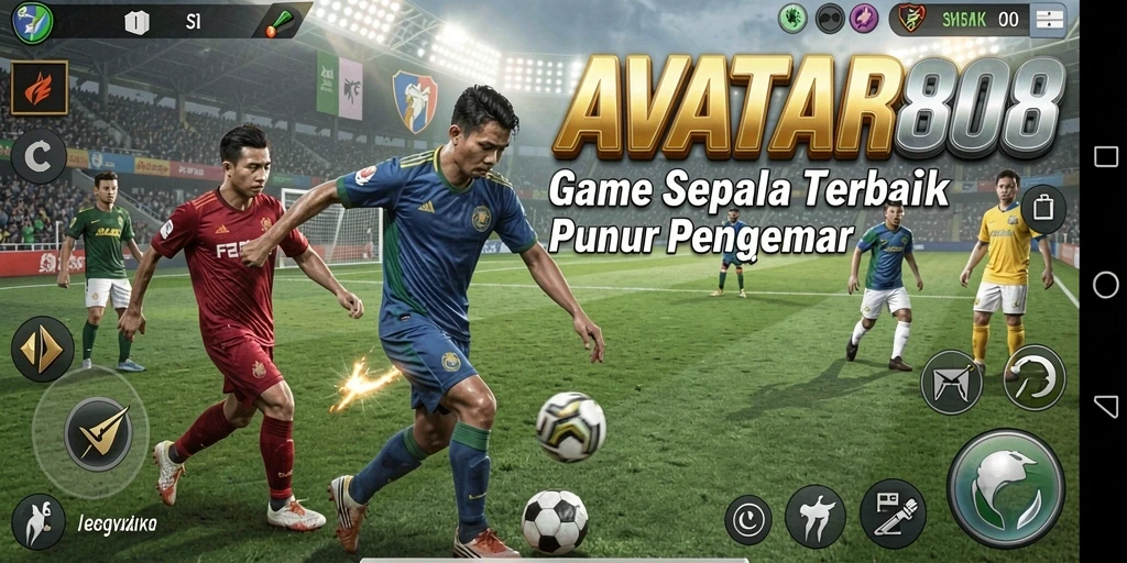 Tampilan gameplay yang mendebarkan dalam AVATAR808.