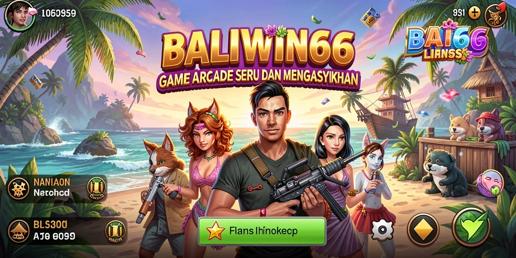 Tampilan gameplay seru dari BALIWIN66 yang menguji ketangkasan pemain.