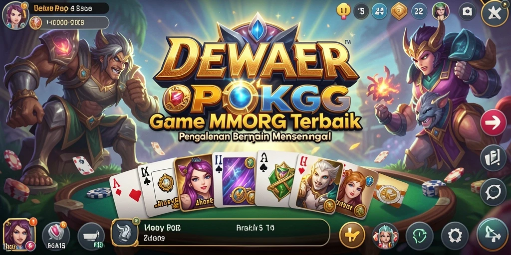 Screenshot DEWAPOKER menampilkan aksi seru dan grafis menawan.