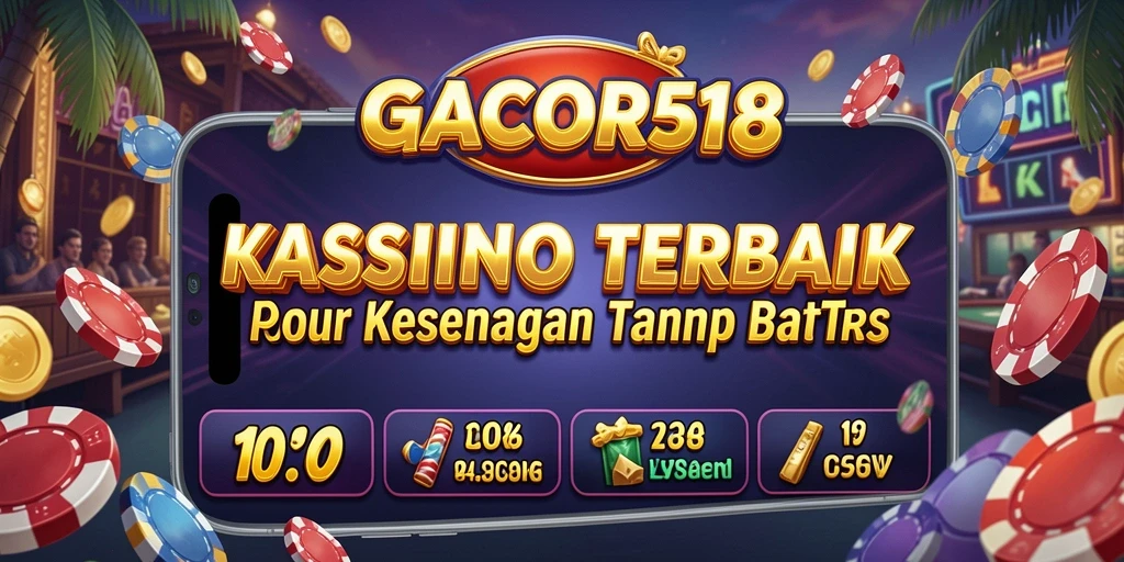 Tampilan gameplay Kasino yang mengasyikan di GACOR518.