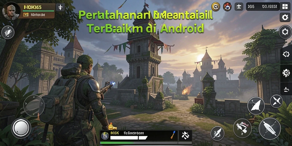 Menampilkan gameplay HOKI65 yang seru sebagai game Tower Defense.