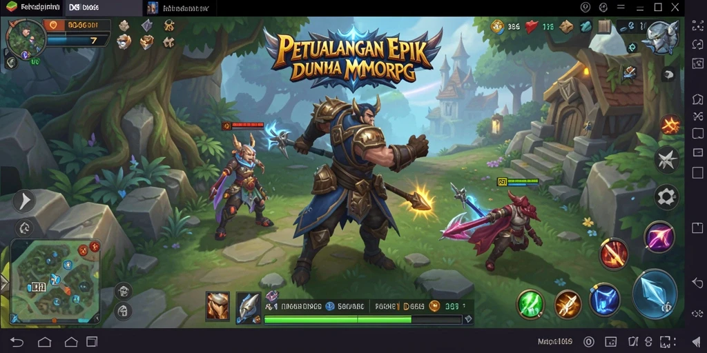 Tampilan gameplay <strong>ID66</strong> yang mengesankan dengan pertarungan epik.
