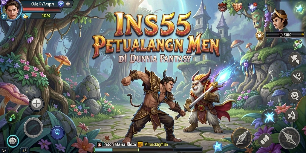 Tampilan gameplay INS55 yang menggugah selera dan menegangkan.