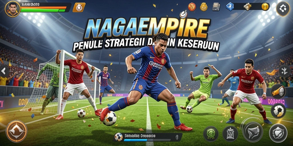 Tampilan gameplay NAGAEMPIRE yang seru dan dinamis.