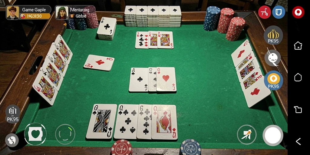 Cuplikan gameplay seru PK95 dalam permainan Gaple.