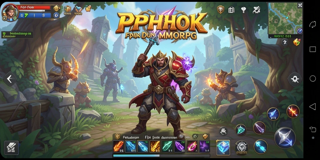 Gameplay seru PPHOKI dalam dunia MMORPG yang penuh petualangan.
