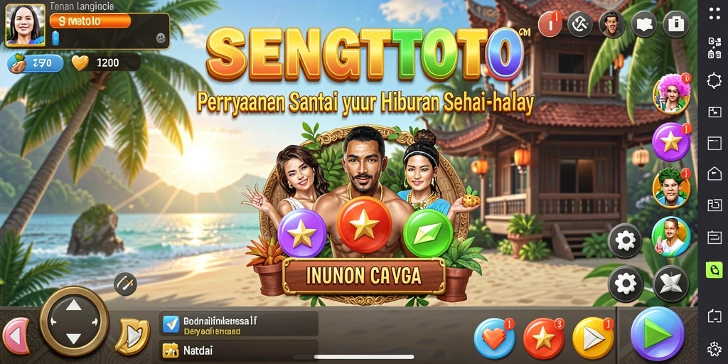 Tampilan menarik saat memainkan SENGTOTO dengan fitur gameplay yang seru.
