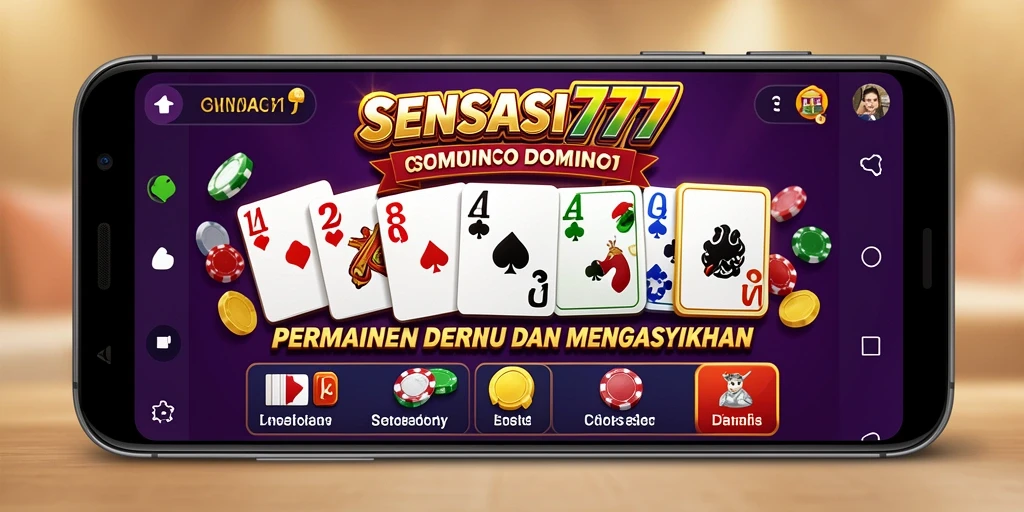 Tampilan menarik dari gameplay SENSASI777 yang seru.