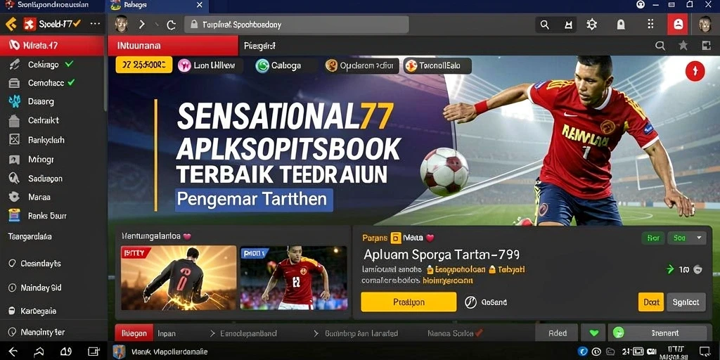 Tampilan gameplay SENSATIONAL77 yang menarik dan mudah dinavigasi.