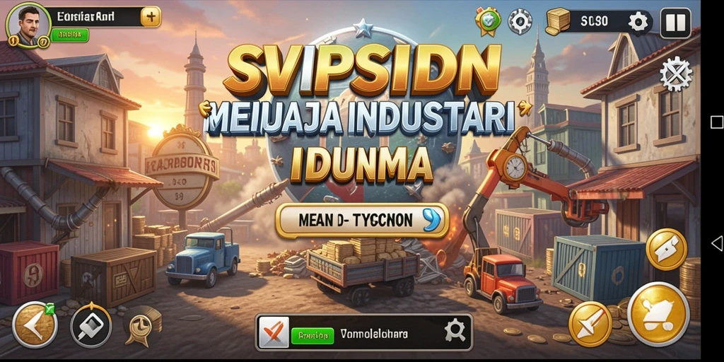 Tampilan screenshot menunjukkan aksi seru dalam gameplay Tycoon.