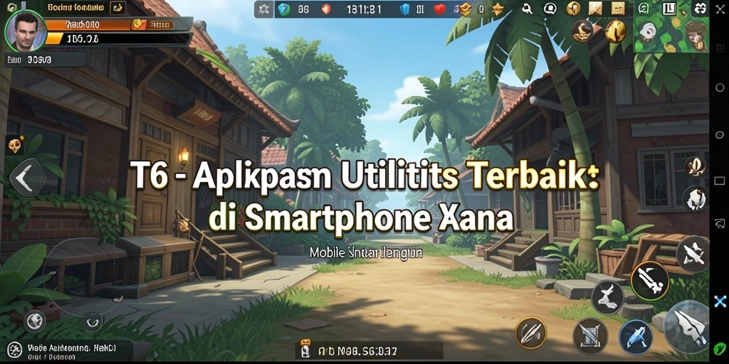 Tampilan antarmuka T6 yang menarik dan sederhana.
