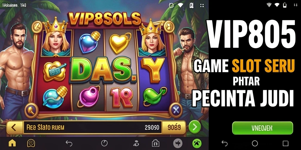 Gameplay menarik dari VIP805 dengan berbagai tema slot yang memikat.